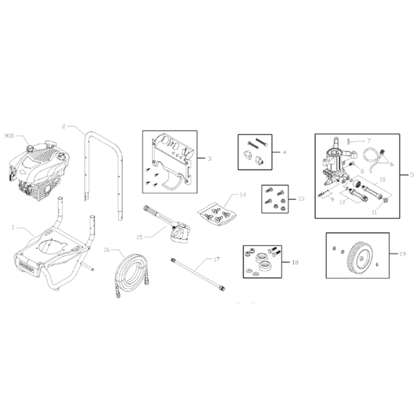 CRAFTSMAN, 020431-0 Pressure Washer