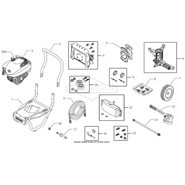 CRAFTSMAN, 020410-1 Pressure Washer