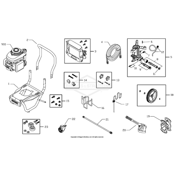 CRAFTSMAN, 020432-0 Pressure Washer