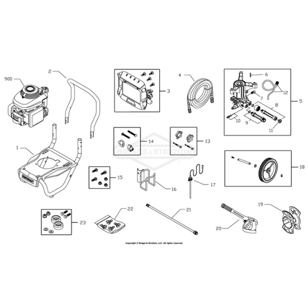 CRAFTSMAN, 020392-0 Pressure Washer