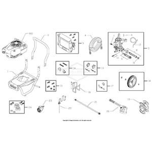 CRAFTSMAN, 020434-0 Pressure Washer