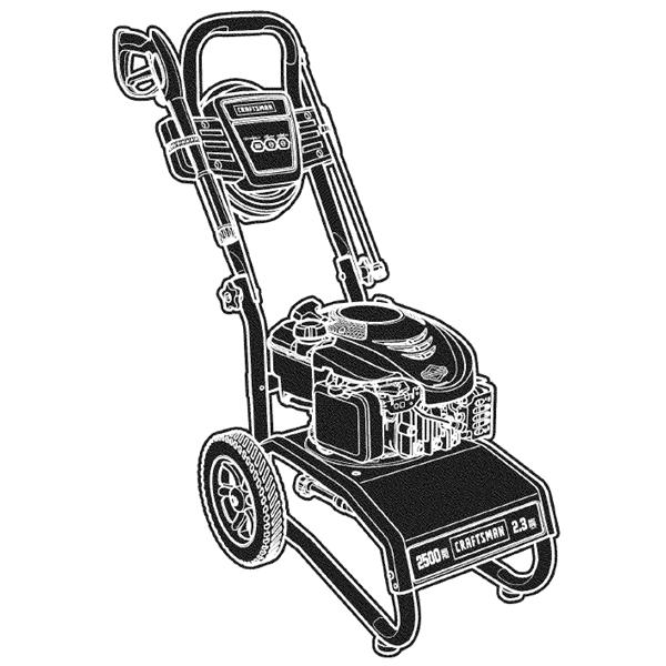 CRAFTSMAN, 020491-00 Pressure Washer