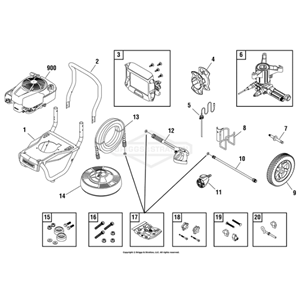 CRAFTSMAN, 020465-0 Pressure Washer