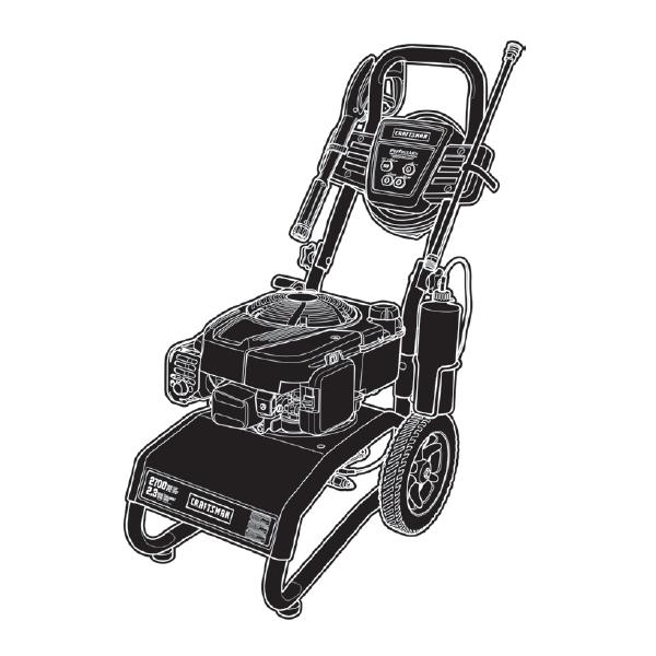 CRAFTSMAN, 020493-01 Pressure Washer