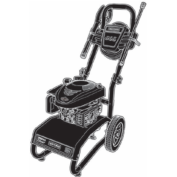 CRAFTSMAN, 020531-01 Pressure Washer