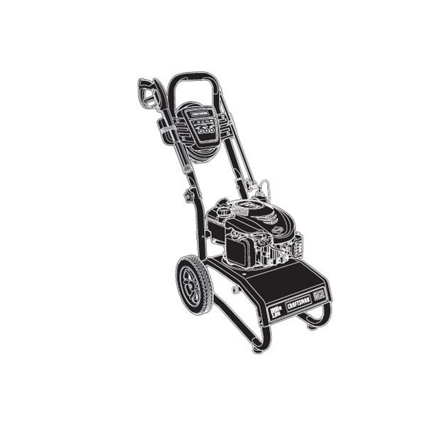 CRAFTSMAN, 020544-00 Pressure Washer