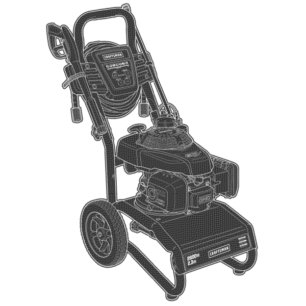 CRAFTSMAN, 020579-01 Pressure Washer