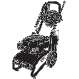 CRAFTSMAN, 020591-00 Pressure Washer