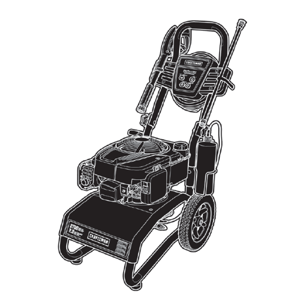 CRAFTSMAN, 020591-00 Pressure Washer