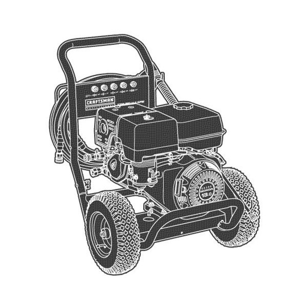 CRAFTSMAN, 020653-00 Pressure Washer