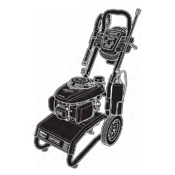 CRAFTSMAN, C950.672151 Pressure Washer