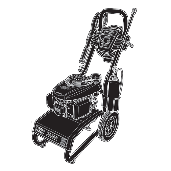 CRAFTSMAN, C950.672153 Pressure Washer