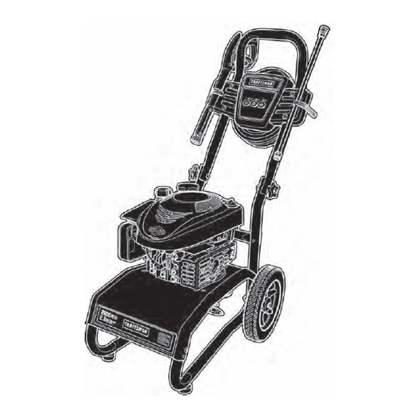 CRAFTSMAN, C950.672141 Pressure Washer