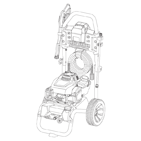 CRAFTSMAN, CMXGWAS020754-0 Pressure Washer