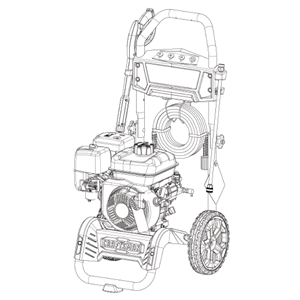 CRAFTSMAN, CMXGWAS020804-1 Pressure Washer