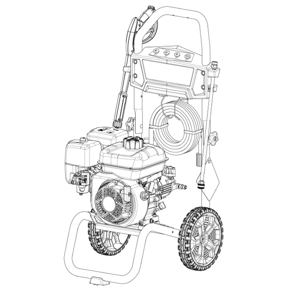 CRAFTSMAN, CMXGWAS020838-0 Pressure Washer