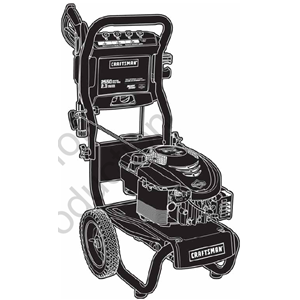 CRAFTSMAN, C950.679621 Pressure Washer