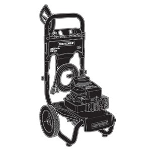 CRAFTSMAN, C950.679631 Pressure Washer