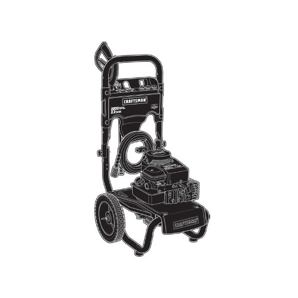 CRAFTSMAN, C950.679631 Pressure Washer