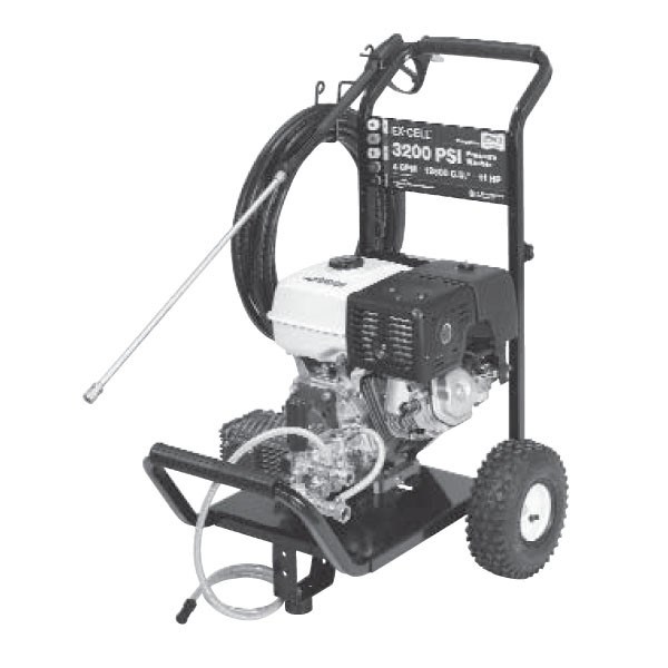 EXCELL, WGC2731 Pressure Washer