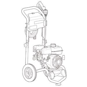 HUSQVARNA, 020816-00 Pressure Washer