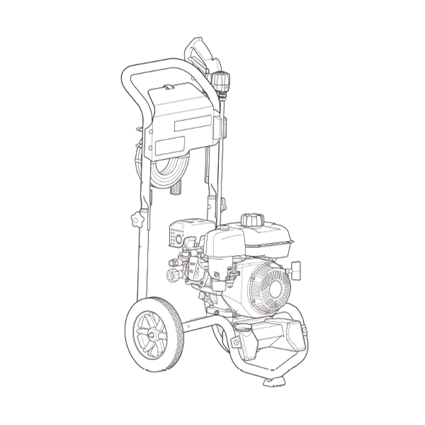 HUSQVARNA, 020816-00 Pressure Washer