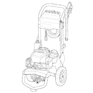 HUSQVARNA, 020783-00 Pressure Washer