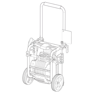 HUSQVARNA, 020802-00 Pressure Washer