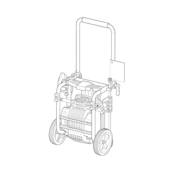 HUSQVARNA, 020802-00 Pressure Washer