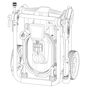 HUSQVARNA, 020833-00 Pressure Washer