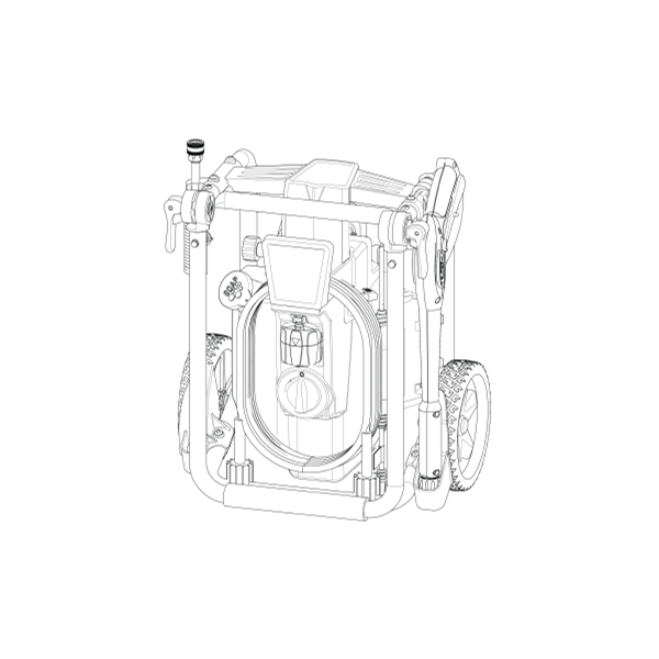 HUSQVARNA, 020833-00 Pressure Washer