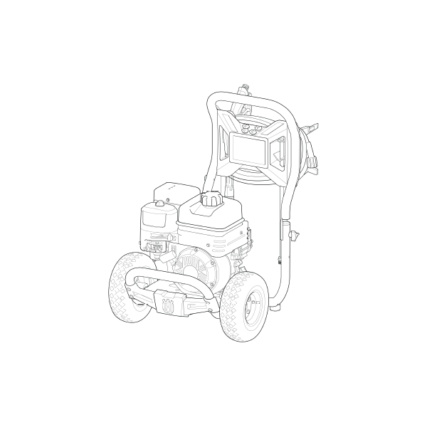 HUSQVARNA, 020646-00 Pressure Washer