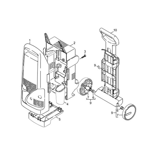 KARCHER, K1400 Pressure Washer