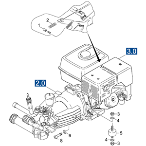 KARCHER, K12000GX Pressure Washer