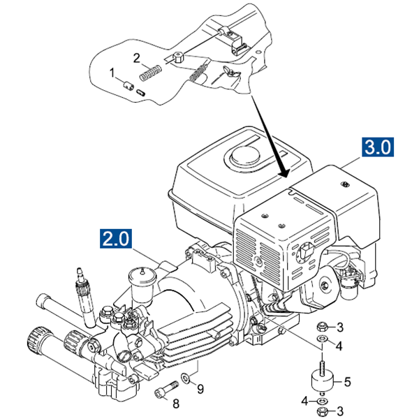 KARCHER, K12000GX Pressure Washer