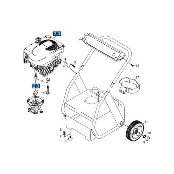 KARCHER, K2300ABI Pressure Washer