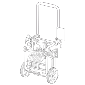 HUSQVARNA, 020802-01 Pressure Washer