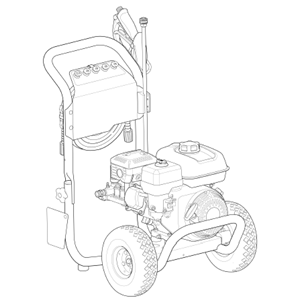 HUSQVARNA, 020696-00 Pressure Washer