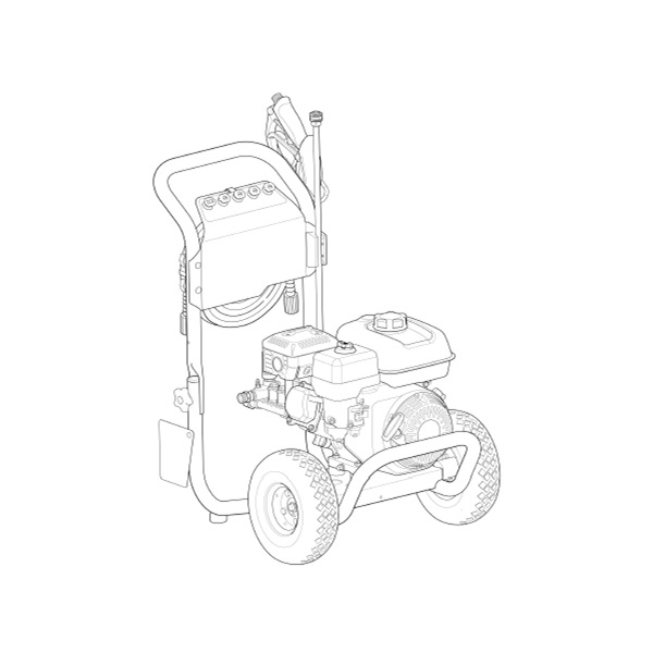 HUSQVARNA, 020696-00 Pressure Washer