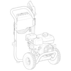 HUSQVARNA, 020817-00 Pressure Washer