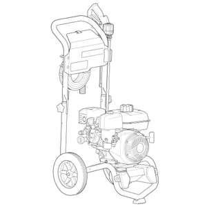 HUSQVARNA, 020832-00 Pressure Washer