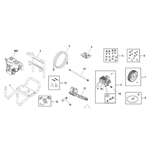 JOHN DEERE, 020382-1 Pressure Washer