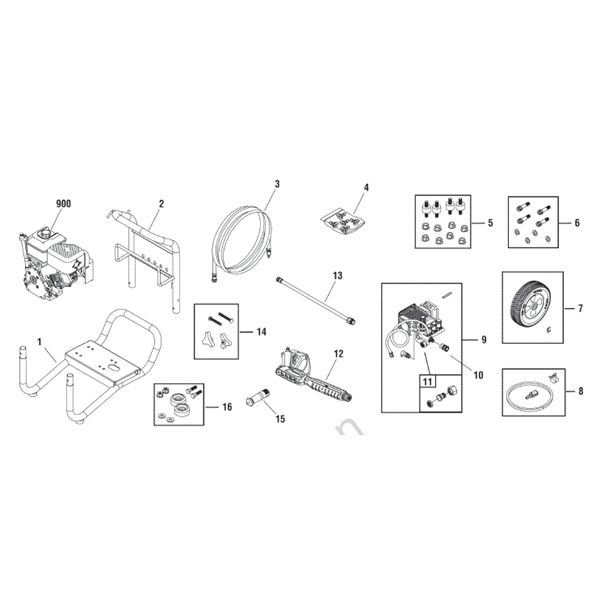 JOHN DEERE, 020382-1 Pressure Washer