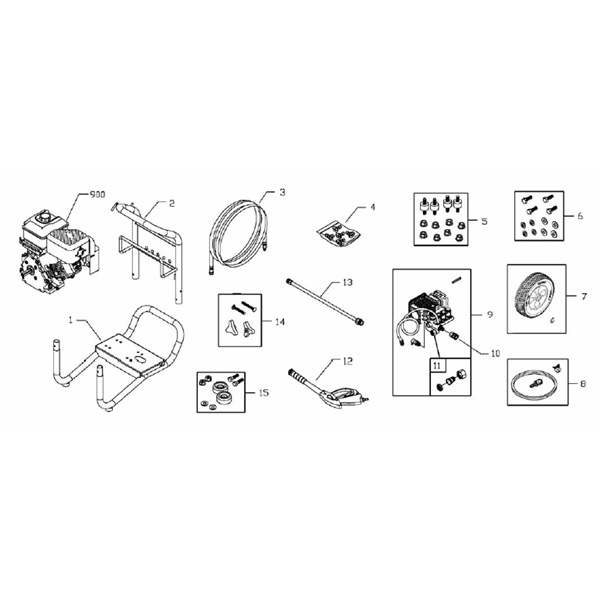 JOHN DEERE, 020382-0 Pressure Washer