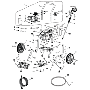 POWERSTROKE, PS262311 Pressure Washer