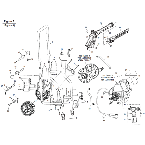 POWERSTROKE, PS80720 Pressure Washer