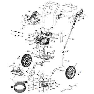 POWERSTROKE, PS80946A Pressure Washer