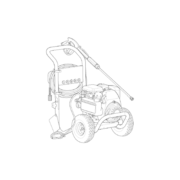 POWER BOSS, 020777-00 Pressure Washer