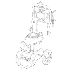 POWER BOSS, 020780-00 Pressure Washer