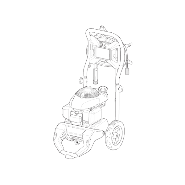 POWER BOSS, 020780-00 Pressure Washer